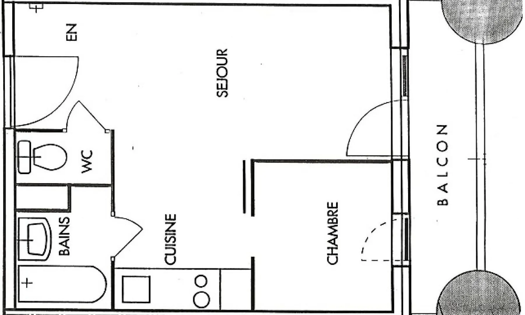 Residence Le Cervin - 2 Pieces 4/5 Pers- Wifi- Le Cervin- Plagne Soleil Mae-8044 La Plagne