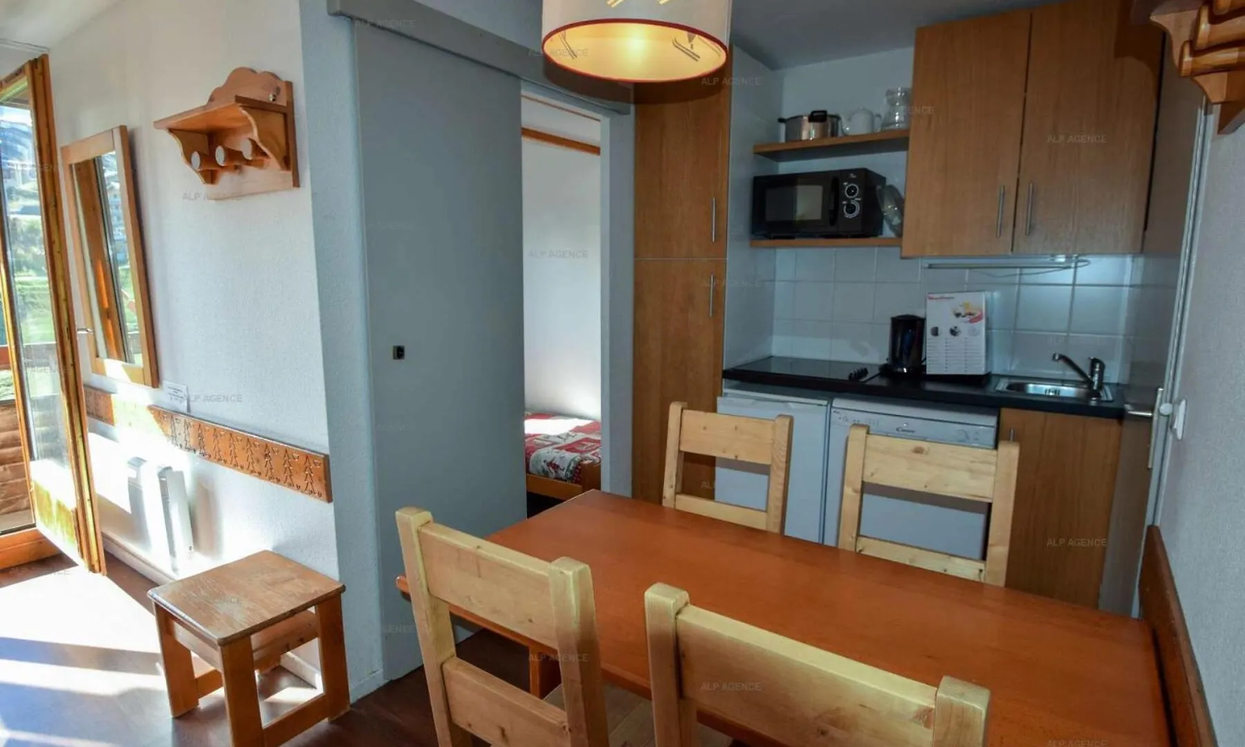 Residence Le Cervin - 2 Pieces 4/5 Pers- Wifi- Le Cervin- Plagne Soleil Mae-8044 La Plagne